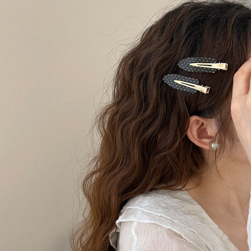 Sweet Style Polka Dot Hair Clips