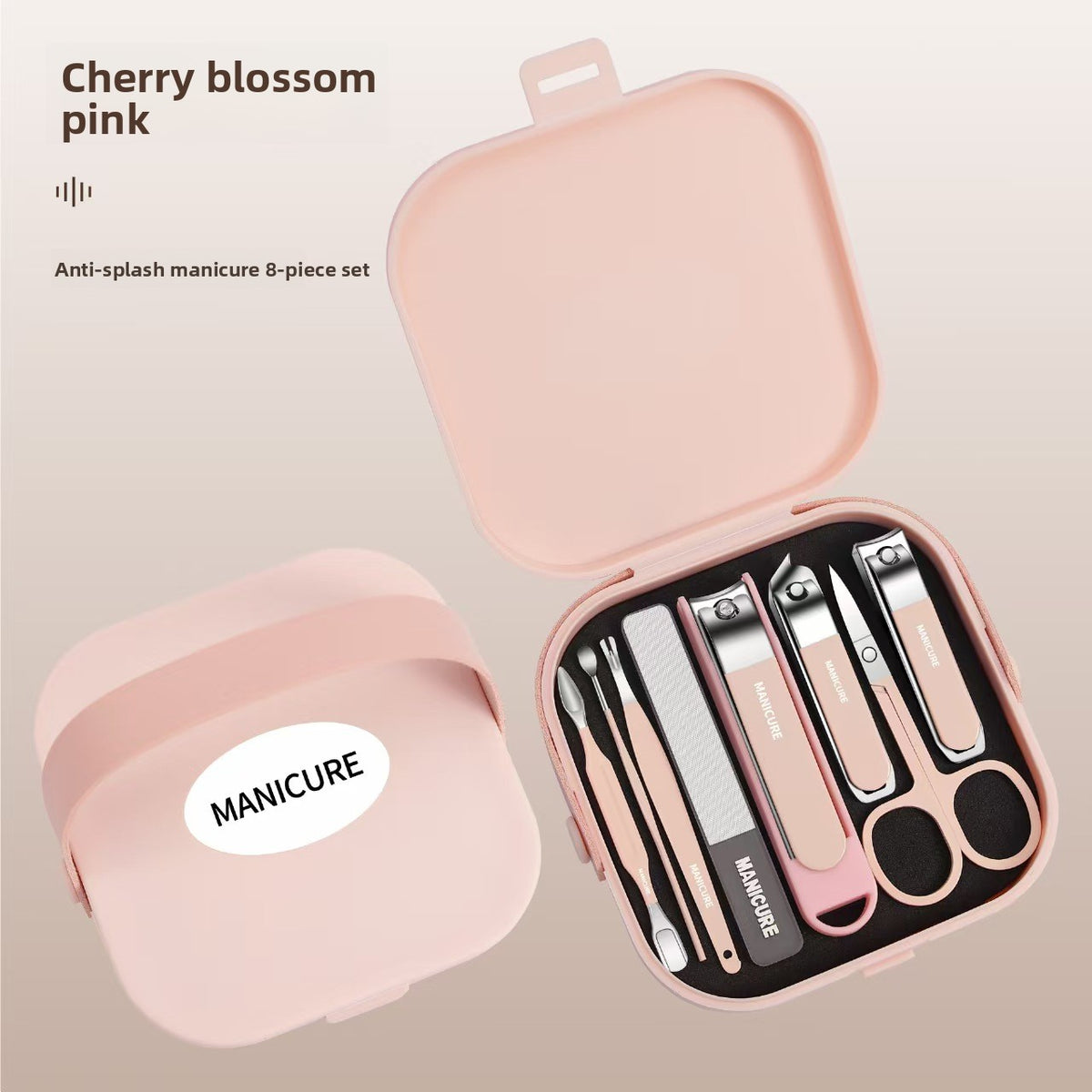 Stainless Steel Nail Clipper Manicure Set