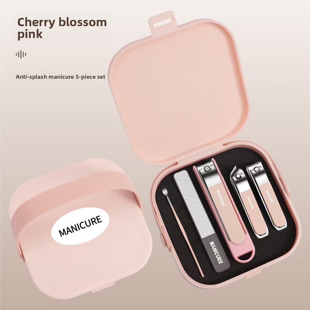 Stainless Steel Nail Clipper Manicure Set