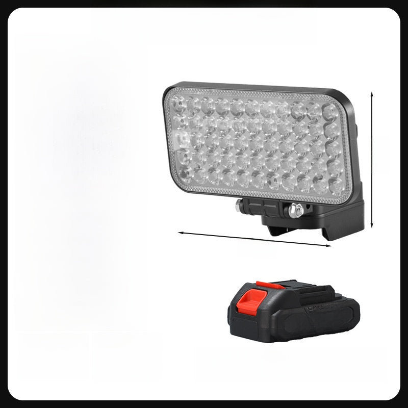 Portable Outdoor LED Work Light with Dual USB Charging