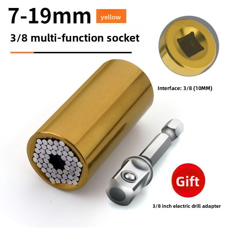 7-19mm Universal Hex Socket Wrench Set