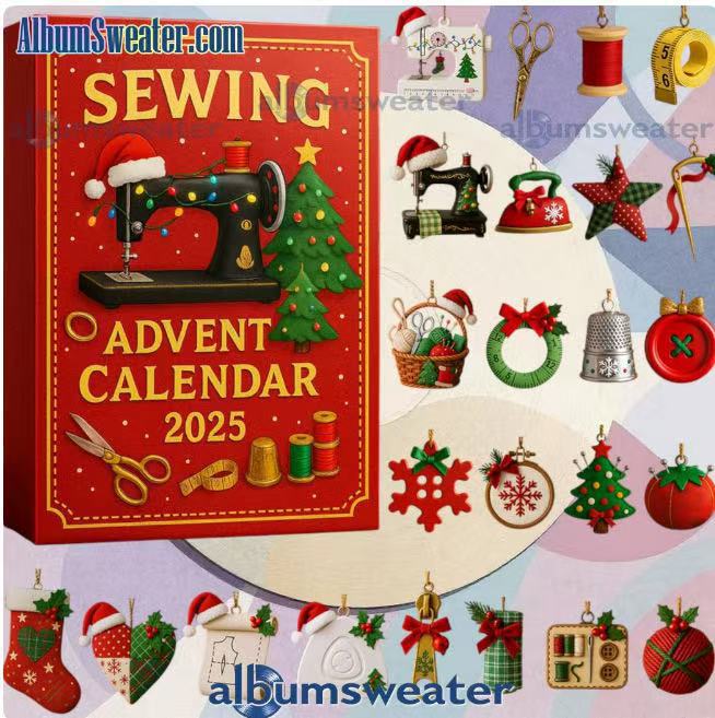 Acrylic Advent Calendar Blind Box Christmas Tree Ornament Pendant