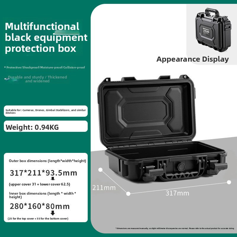 Durable Waterproof Plastic Protective Tool Case with Foam