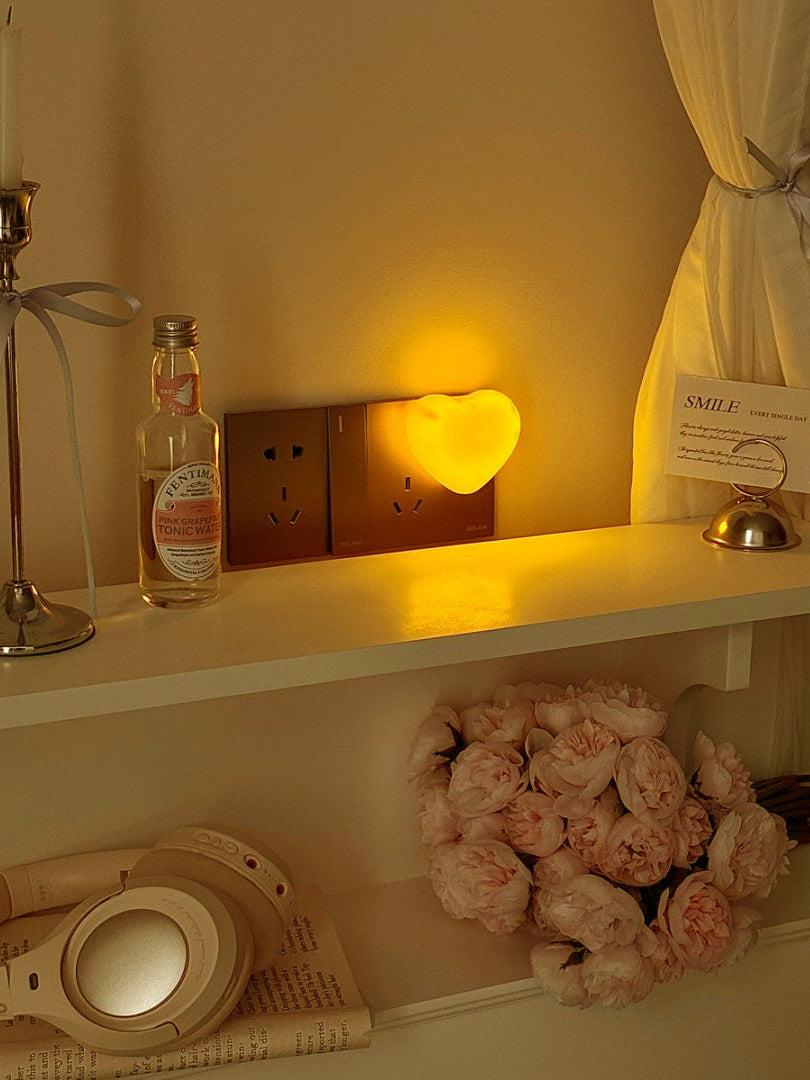 Pink Ambient Night Light with Smart Switch for Bedroom