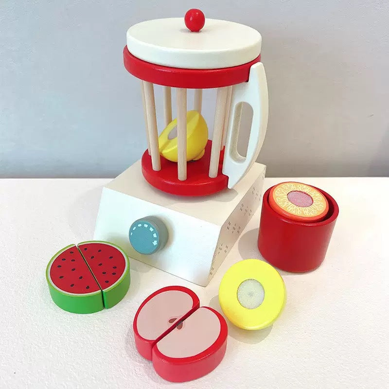 Wooden Kids Pretend Play Kitchen Set