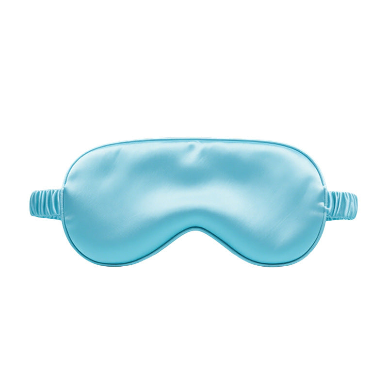 100% Mulberry Silk Sleep Mask, Double-Sided, 99.6% Light Blocking, Breathable Eye Mask for Sleeping with No-Pressure Fit