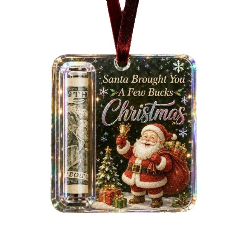 Christmas acrylic decoration pendants