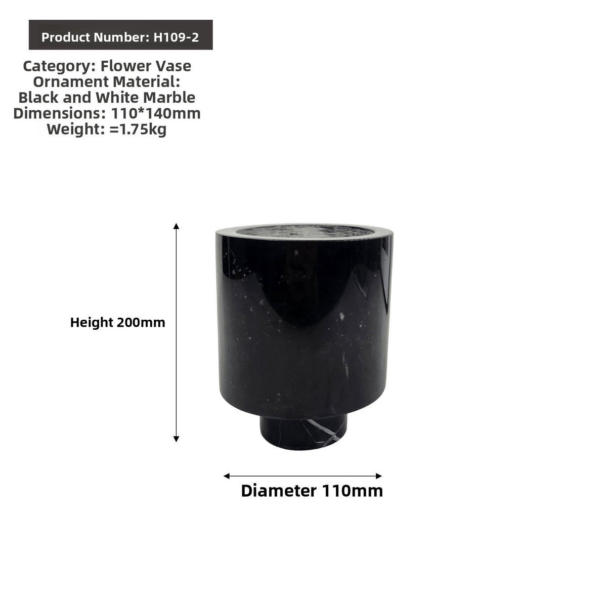Modern Minimalist Stone Flower Vase