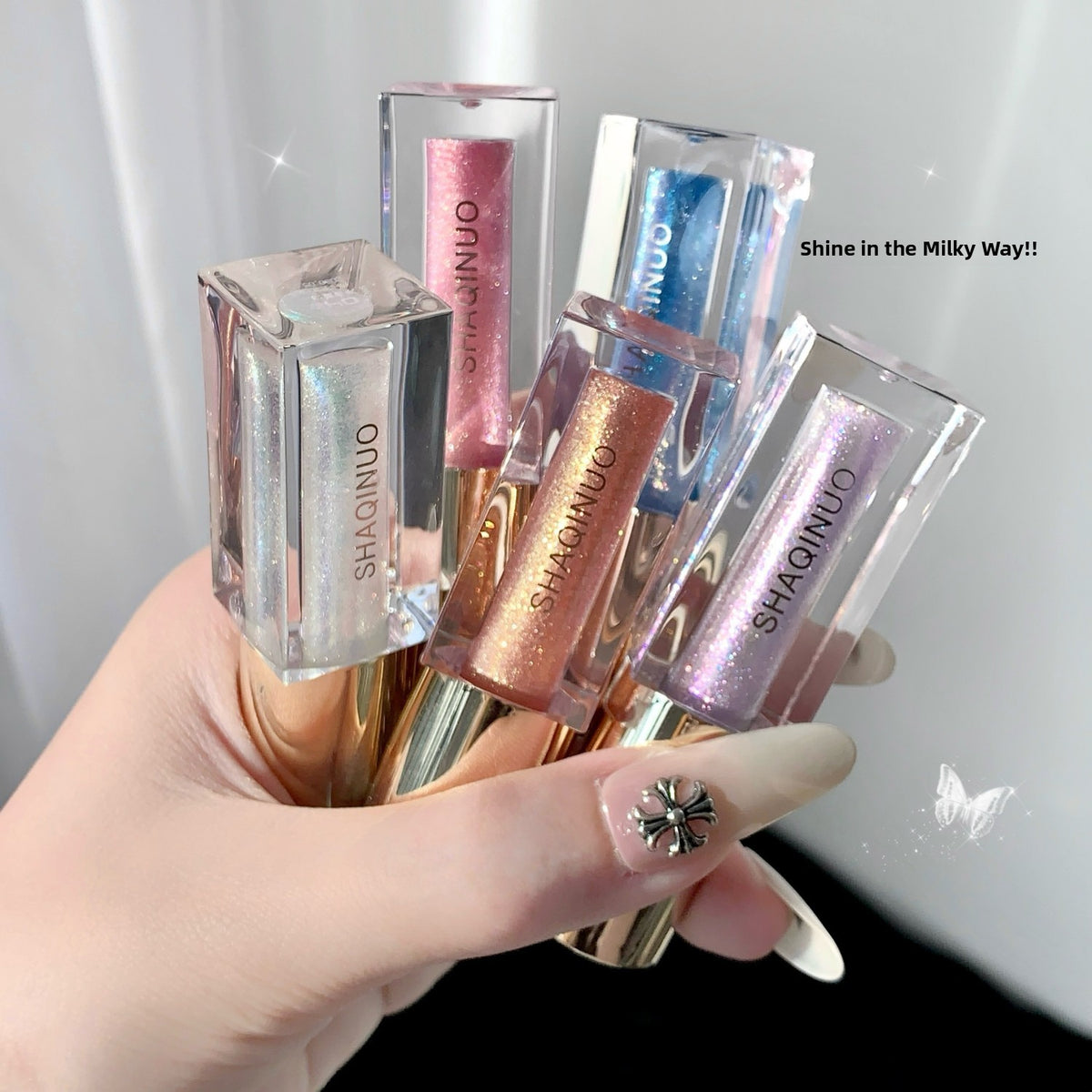 Waterlight Doodle Glass Lip Clear Shiny Live Lip Glaze