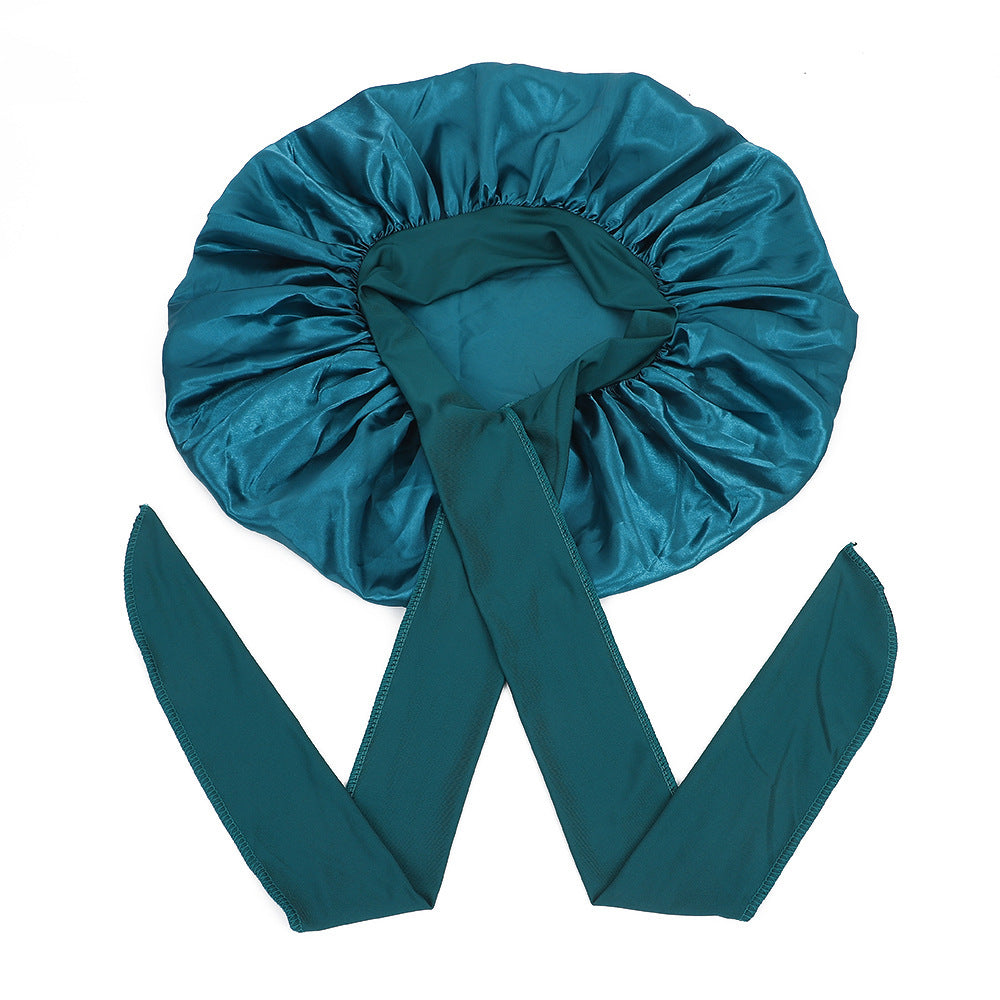 Womens Satin Sleep Cap Hair Protection Bonnet