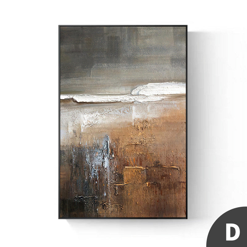 Abstract Textured Wall Art for Modern Interior Decoration