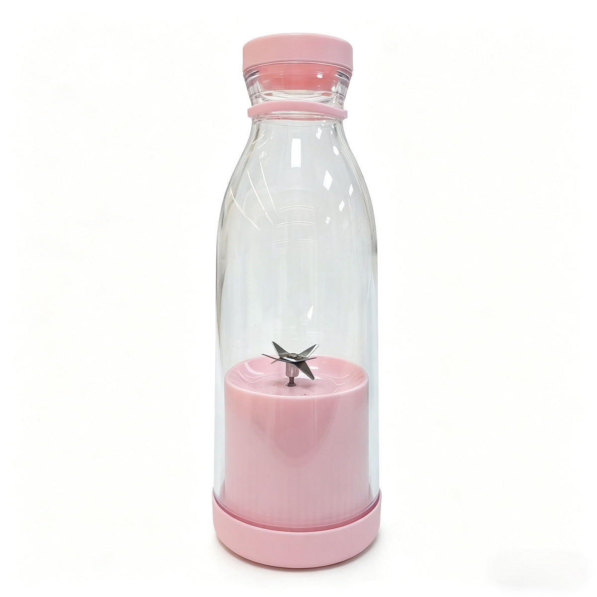 Portable USB Rechargeable 6-Blade Spiral Juicer Cup with 380 Motor