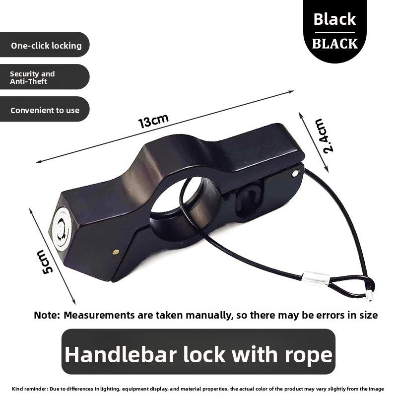 Aluminum Alloy Motorcycle Handlebar Lock