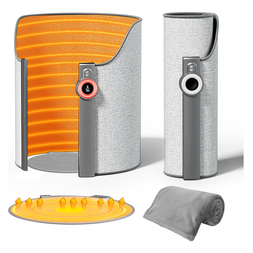Multi-Functional Under-Desk Electric Foot Warmer Heating Pad