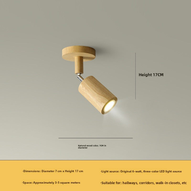 Wood Surface Mounted Track Lighting