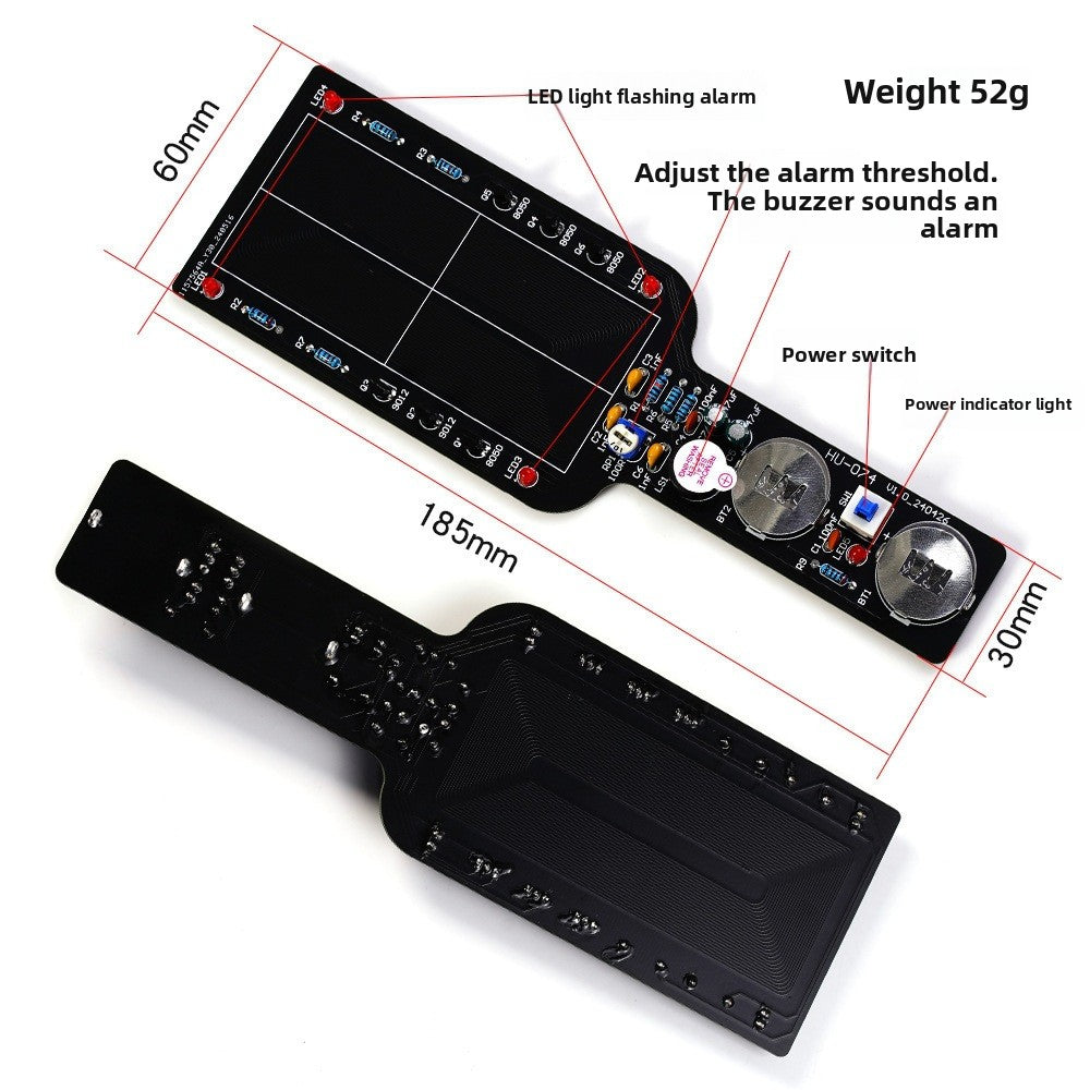 Electronic DIY Metal Detector Soldering Practice Kit