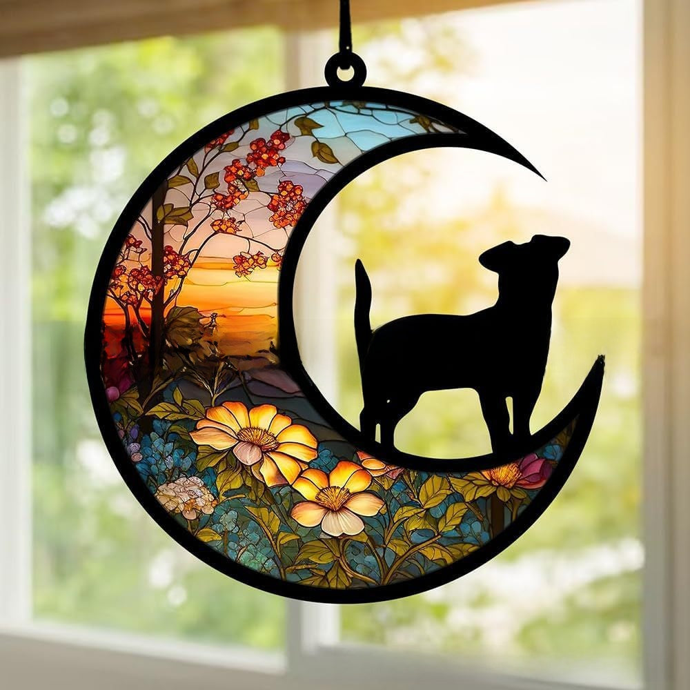 Dog Cat Window Hanging Ornament Personalized Gift