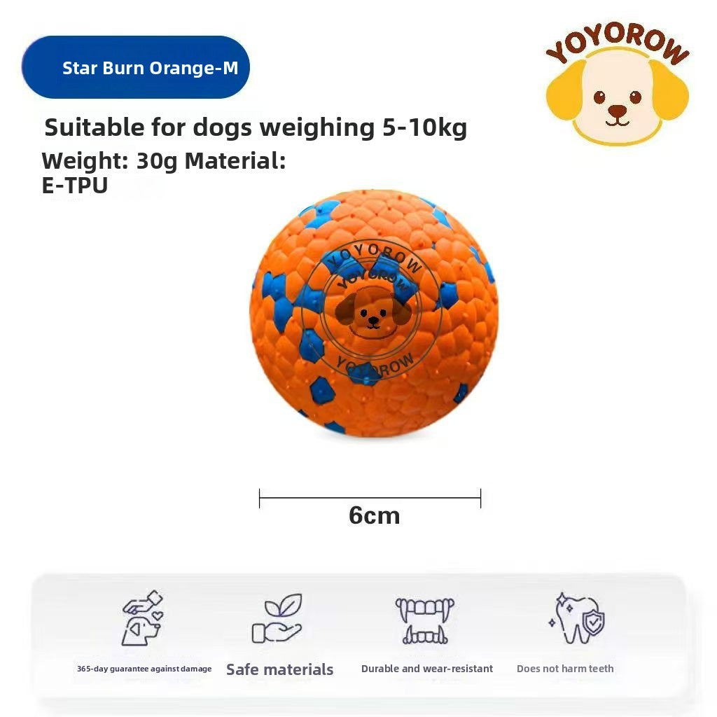 Durable ETPU Bouncy Dog Cat Teething Ball