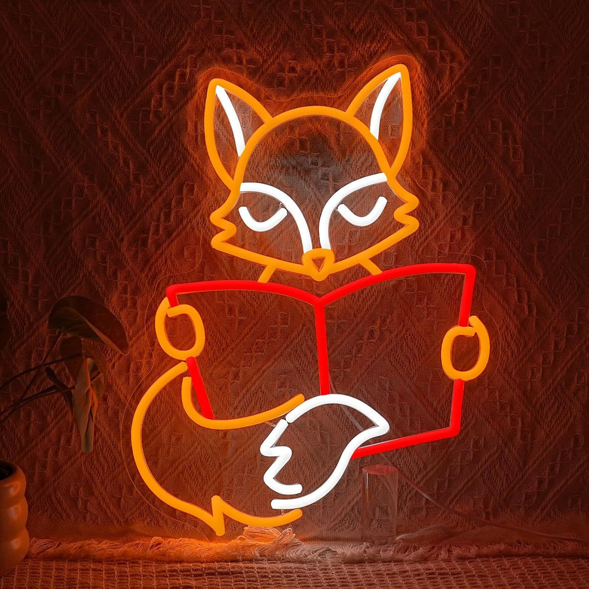 Dimmable LED Reading Neon Sign Wall Decor Light