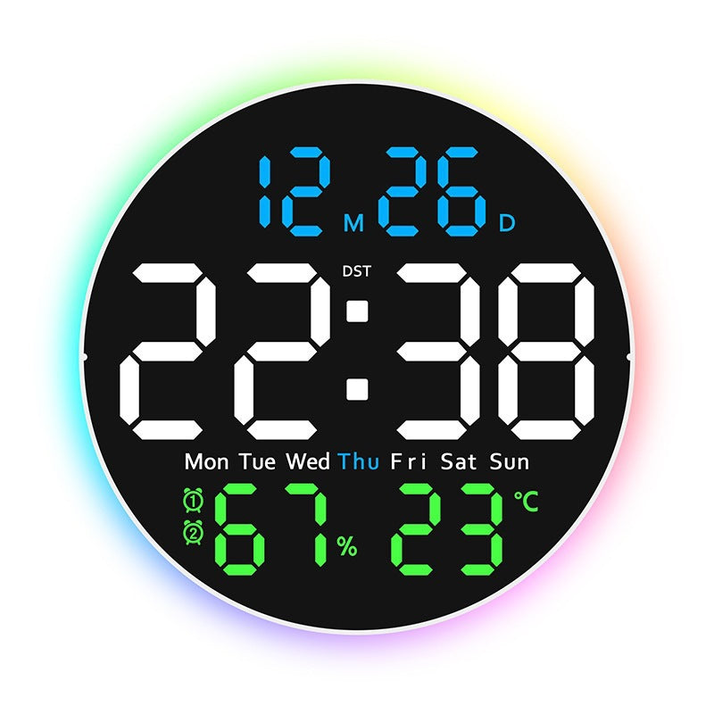 LED Digital Wall Clock