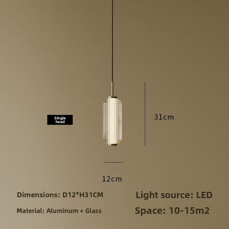 Designer Linear Glass Chandelier