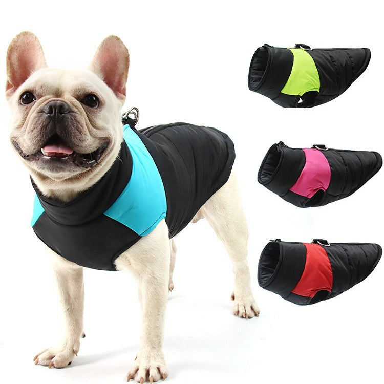 Winter Dog Jacket Cotton Warm Vest