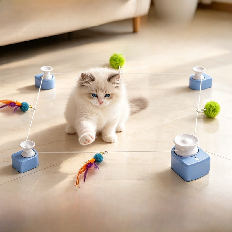Silent Cat Toy Chaser