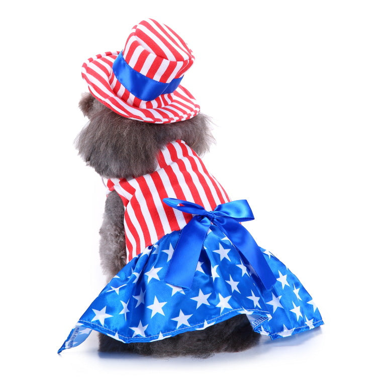 Festive Polyester Pet Dog Costume