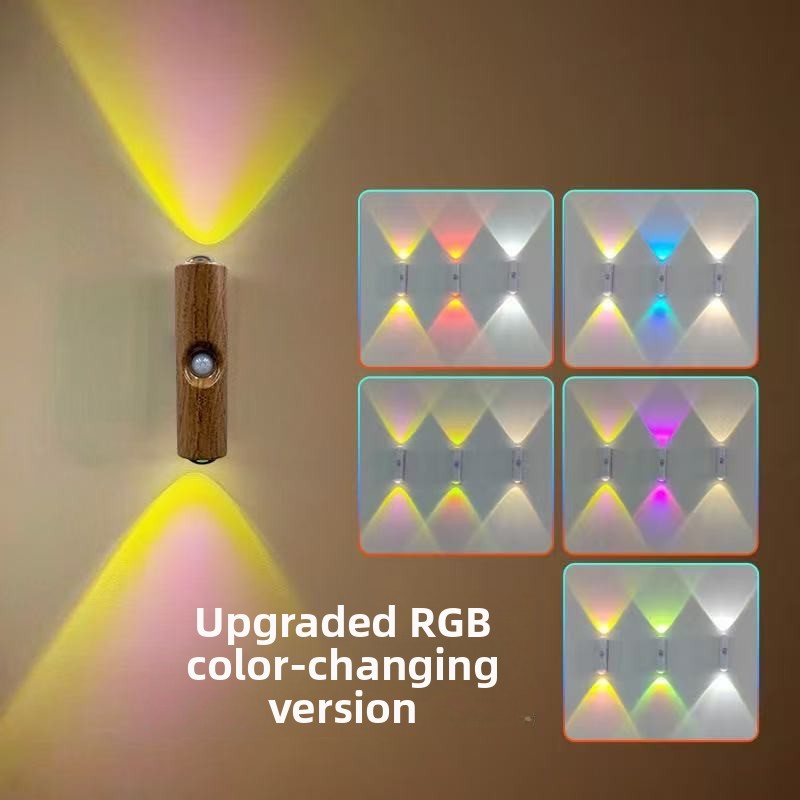 Sensor Night Light Magnetic Wall Lamp