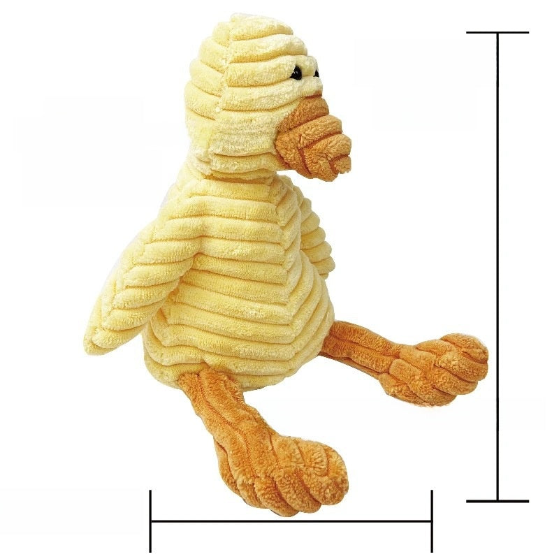 Pet dog plush sound-making toy