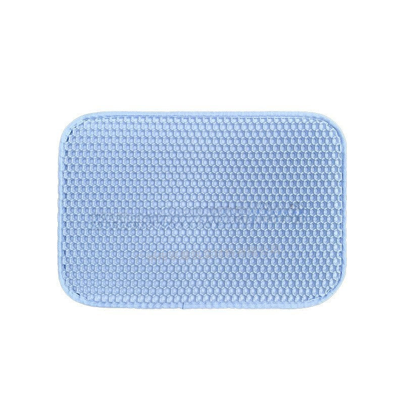 Washable Double Layer Cat Litter Mat