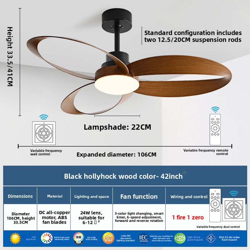 Modern Ceiling Fan with LED Light