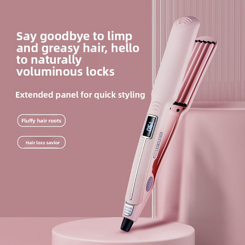 Temperature-Controlled Volumizing Hair Crimper