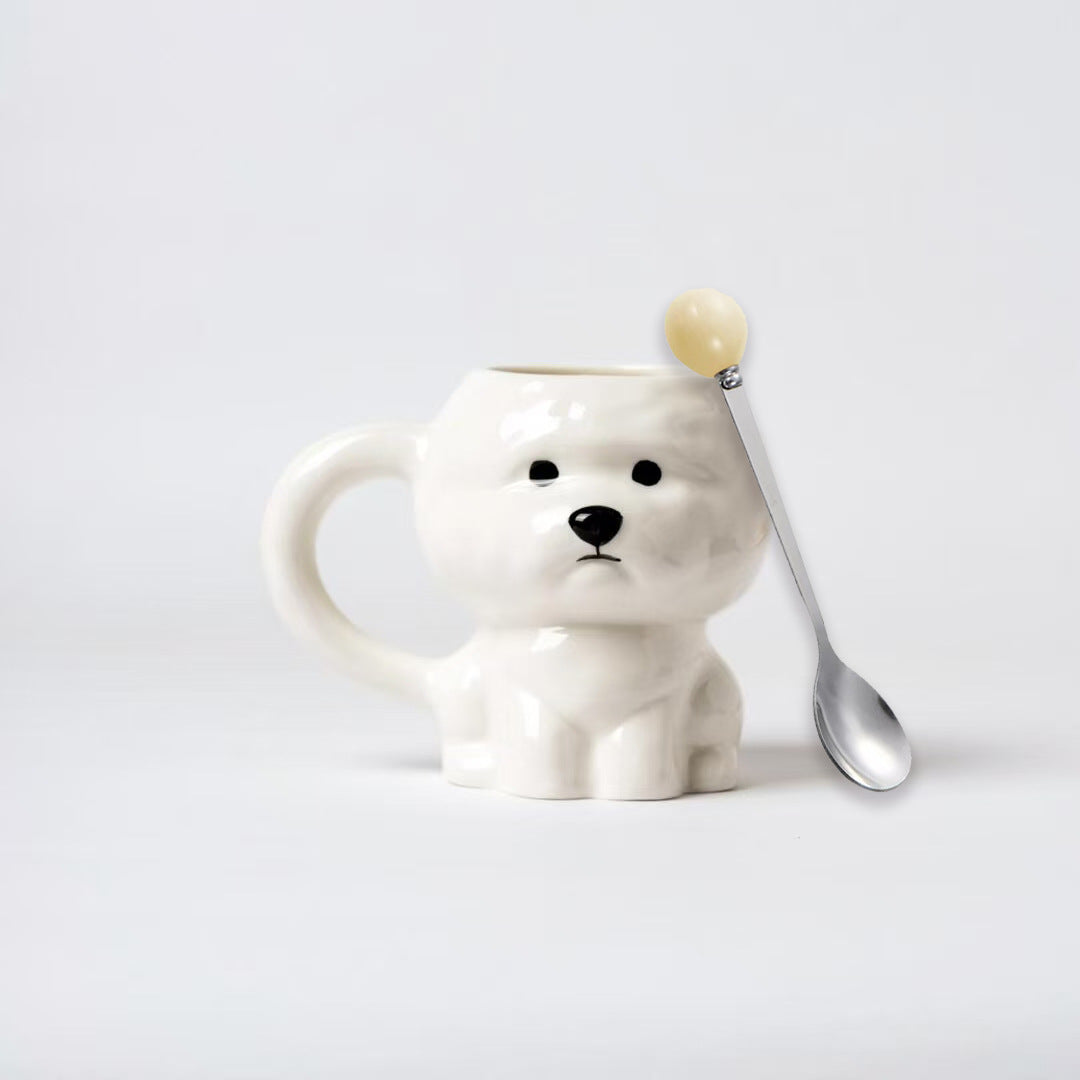 Bichon Frise Puppy Ceramic Mug