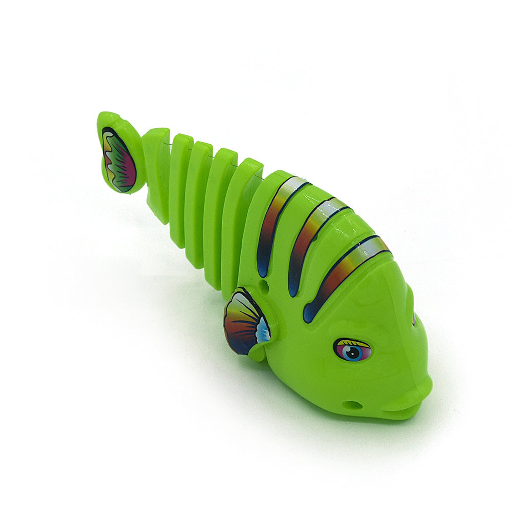 Spring Swing Fish Cat Toy