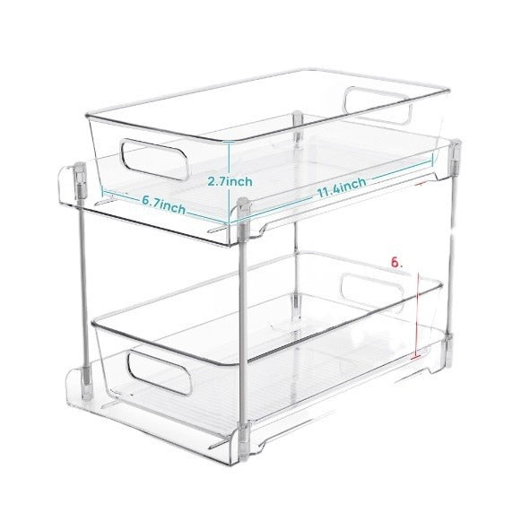 Pull-out Bathroom Storage Rack