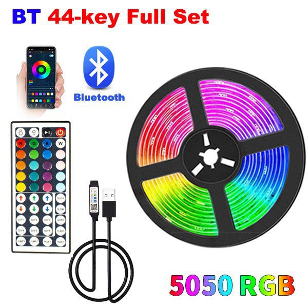 USB RGB Bluetooth LED Light Strip with Remote Control
