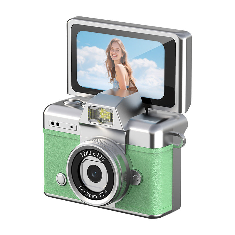 Retro Flip Screen Mini Digital Camera