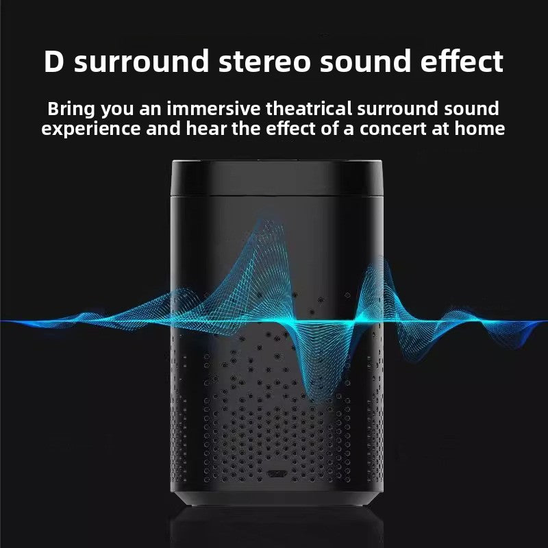 Smart Home Assistant Speaker with Voice Control and IR Remote