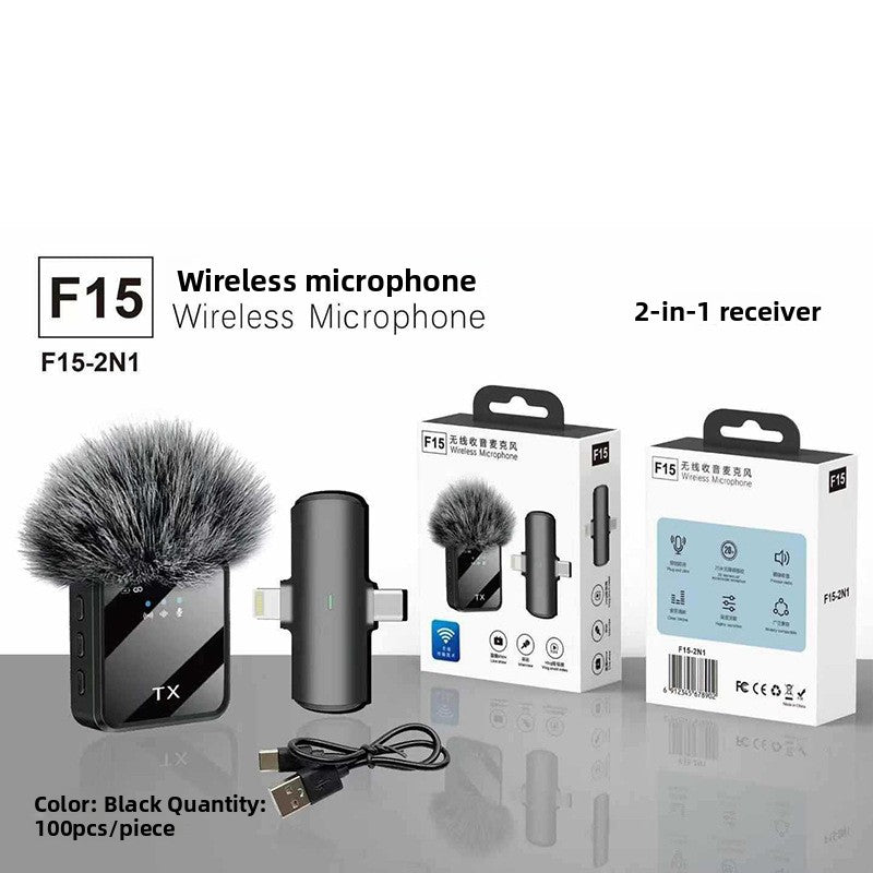 Lavalier Wireless Microphone for Mobile Recording