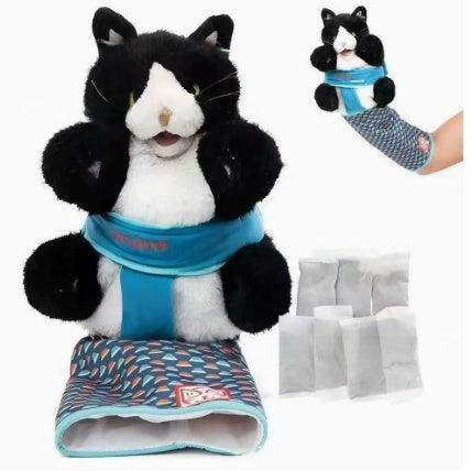 Interactive Cat Wrestling Glove Toy