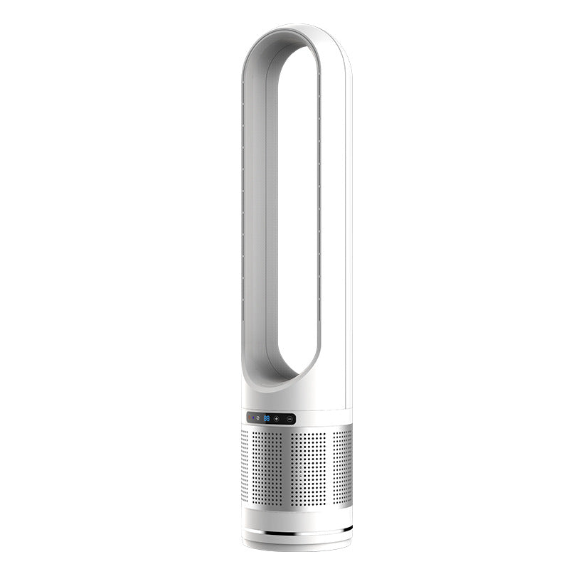 Bladeless Tower Fan with Remote Control and Air Purification