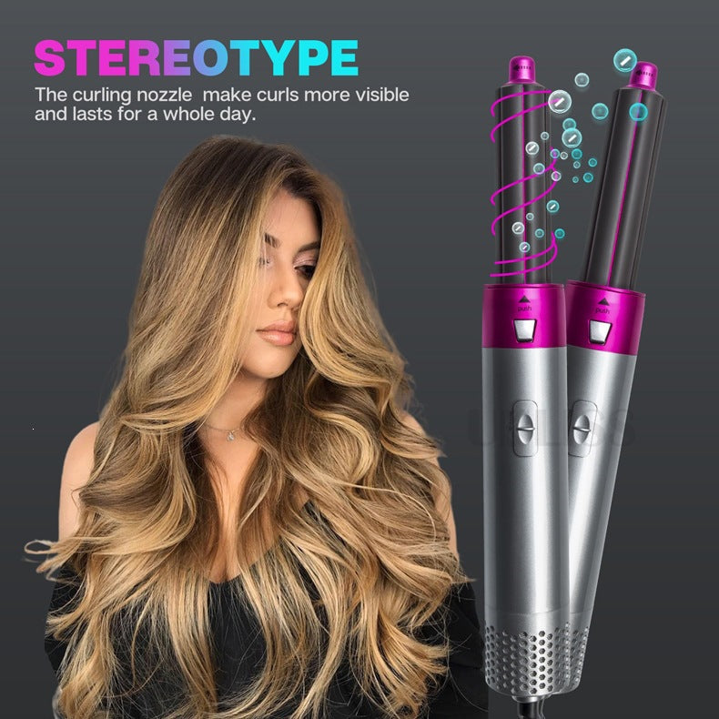 Five-in-One Hot Air Comb Hair Styling Tool