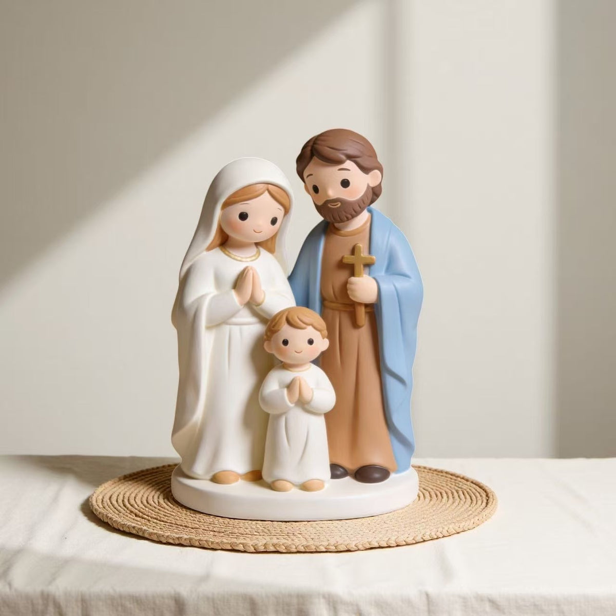 Holy Family Nativity Resin Ornament