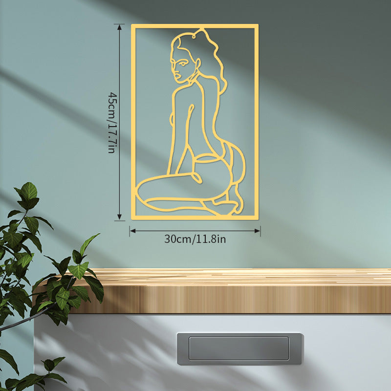 Modern Metal Wall Art Decor