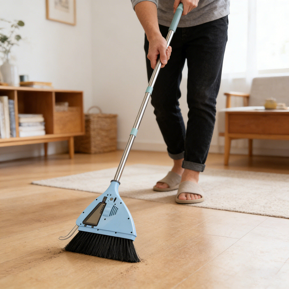 Handheld 2-in-1 Electric Broom and Vacuum Cleaner