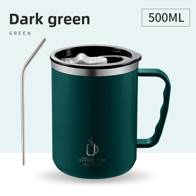 304 Stainless Steel Coffee Mug with Handle