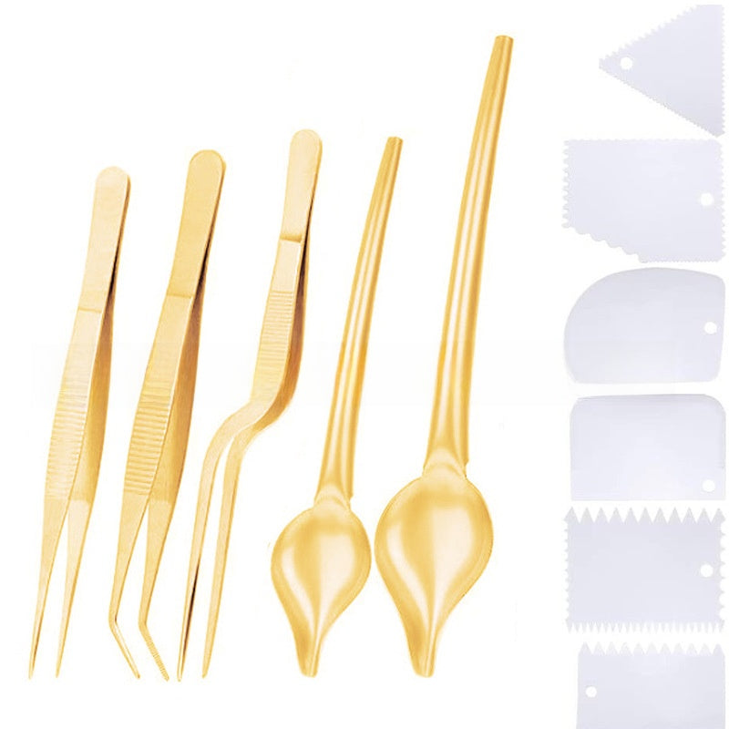 Plate Decorating Spoon Set