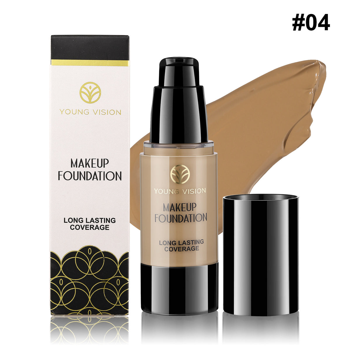 Matte Oil-Control Waterproof Liquid Foundation