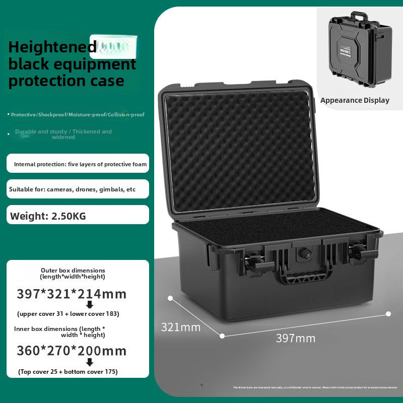 Durable Waterproof Plastic Protective Tool Case with Foam